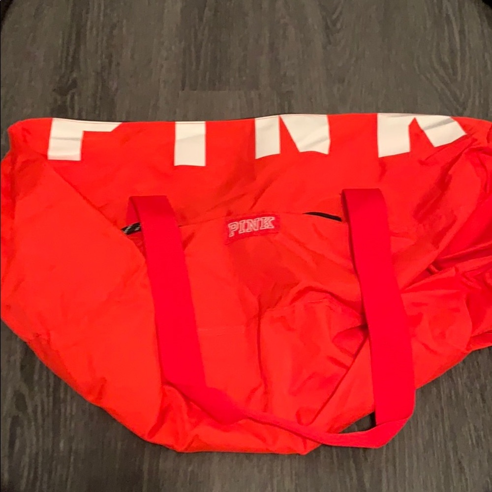 Pink Victoria’s Secret bag